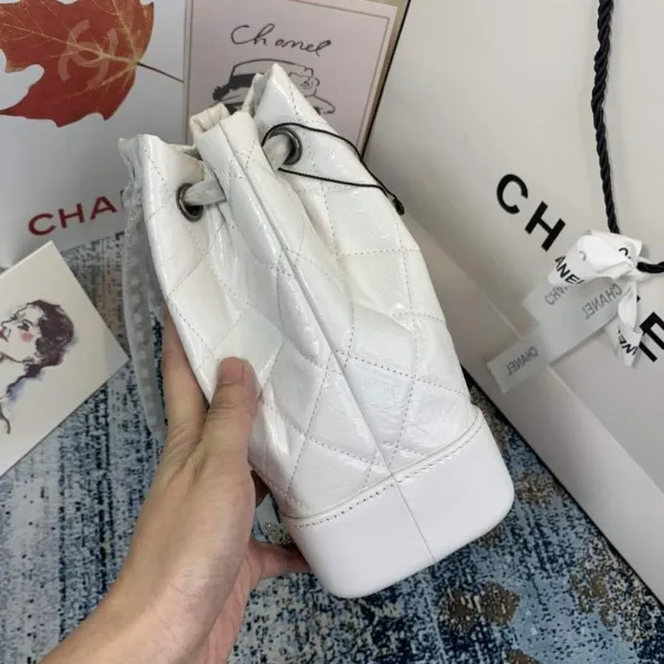 The Alluring Elegance of Chanel A94485 Gabrielle Backpack White: A Fashion Blogger's Take