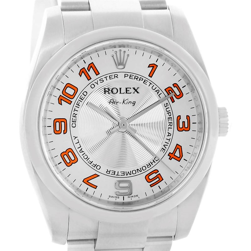 The Rolex Air-King 114234SAO 36MM Silver Dial Silver-tone Case: A Fashionista's Timeless Statement