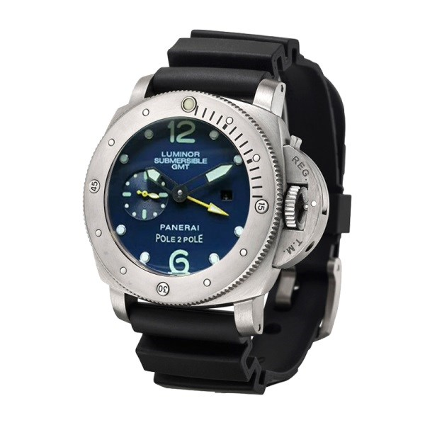 Panerai Luminor Submersible GMT 47mm Men’s PAM00719 Blue Dial